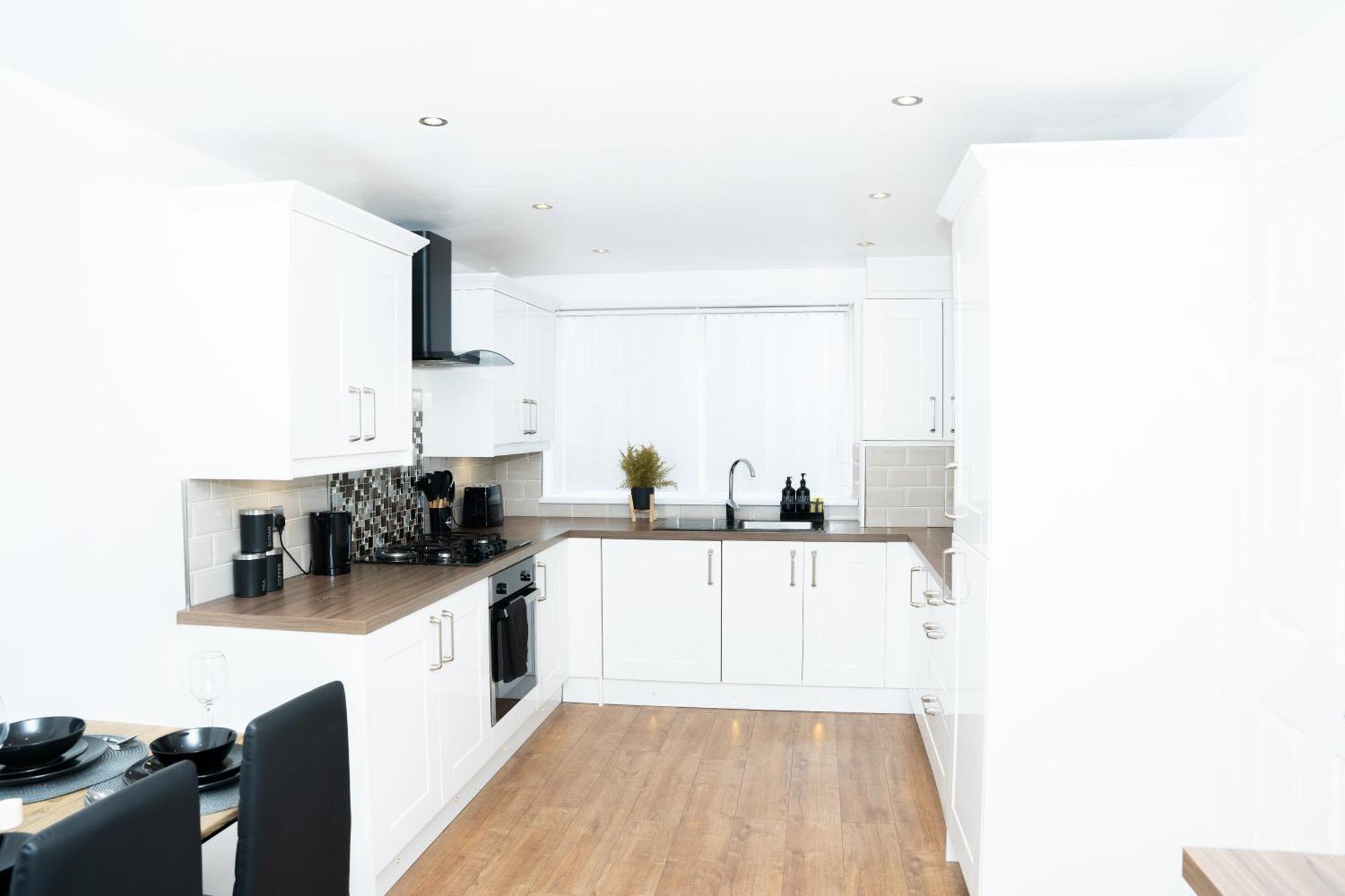 Villa Stylish 3 Bed House With Free Parking Leeds  Exterior foto